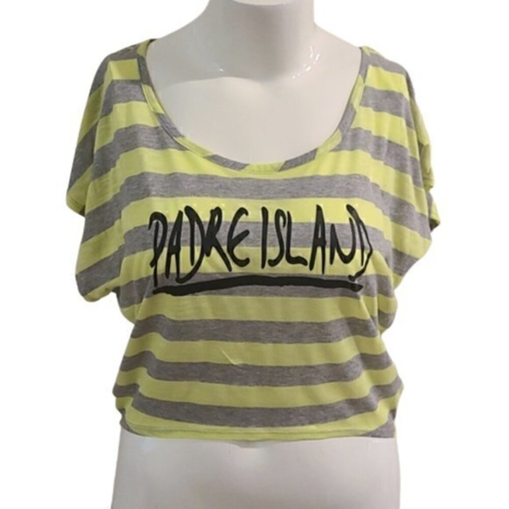 [Cristinalove] Padre Island Crop Top - Size L